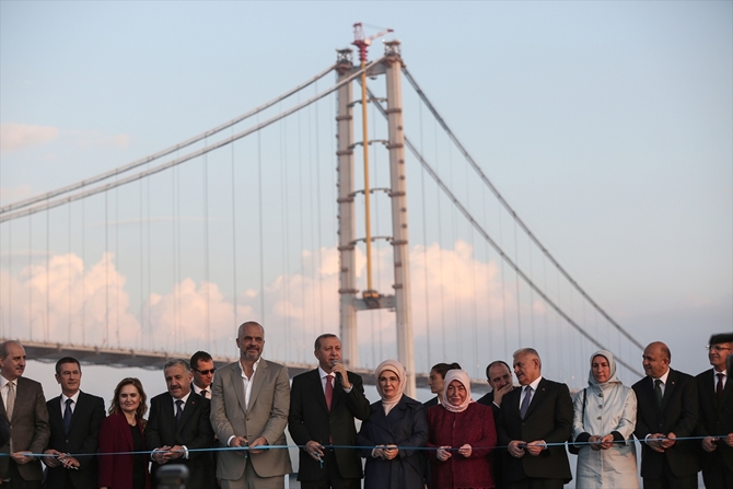 Osmangazi Köprüsü bayram müjdesiyle hizmete açıldı galerisi resim 6