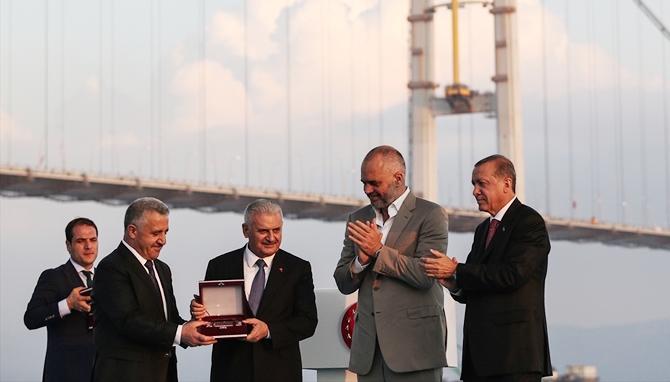 Osmangazi Köprüsü bayram müjdesiyle hizmete açıldı galerisi resim 7