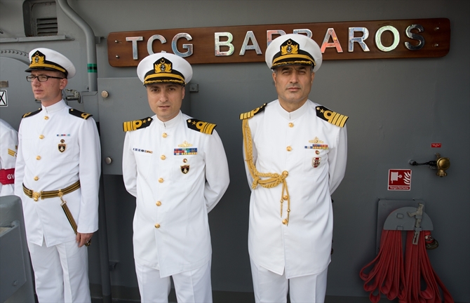 TCG Barbaros Fırkateyni Kazablanka'da galerisi resim 5