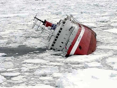 Antarktika'da gemi battı galerisi resim 10