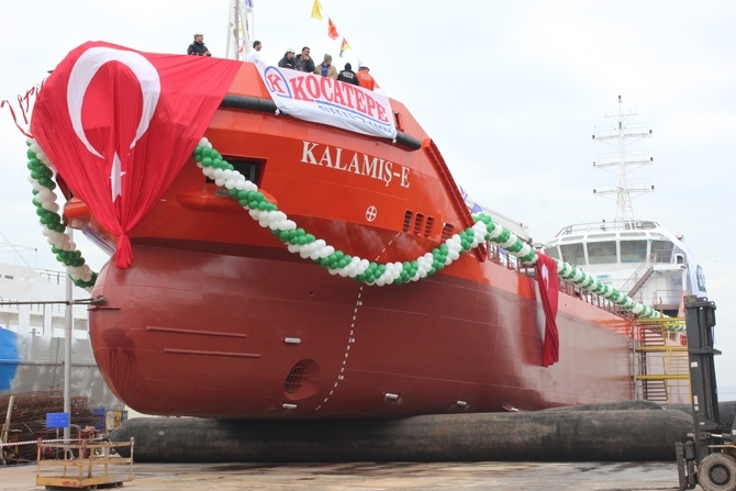 Kalamış-E Törenle Suya İndirildi galerisi resim 1