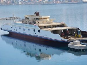 Türkiye’nin en büyük feribotu Van’da