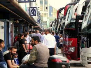 Bayram yoğunluğuna otobüs takviyesi