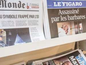 Fransa'da gazeteler basılmadı