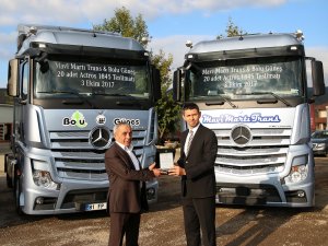 Mercedes-Benz Actros 1845 çekici teslimatları devam ediyor