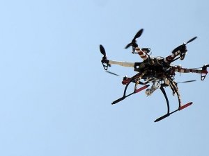 Silvan'da izinsiz uçurulan 'drone' düşürüldü