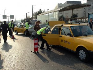 Ticari araçlara yoğun denetim yapıldı