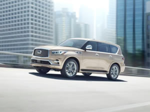 Yeni Infiniti QX80, Dubai Otomobil Fuarı'nda tanıtıldı