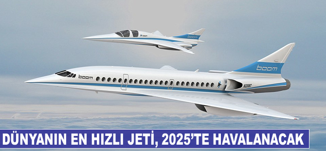 Süpersonik jet, 2025'te tamamlanacak