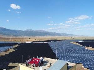 Gaziantep'te 25 megavat gücünde güneş enerji santrali üretime başladı