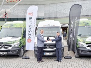 Mercedes-Benz Türk, Koşan Turizm’in filosuna 14 adet Sprinter ekledi