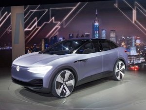 Volkswagen'in elektrikli otomobili ID Crozz