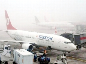 Ankara'da sis nedeniyle hava trafiği aksadı