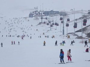 Erciyes'i hafta sonu 52 binden fazla kişi ziyaret etti