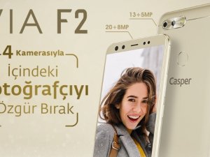 4 kameralı Casper Via F2 tanıtıldı!