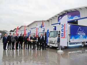 Anadolu Isuzu 2018’in ilk büyük teslimatını Bursa’ya gerçekleştirdi