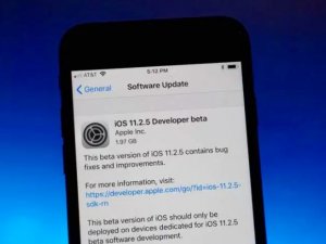 iOS 11.2.5 Beta 6 yayınlandı!