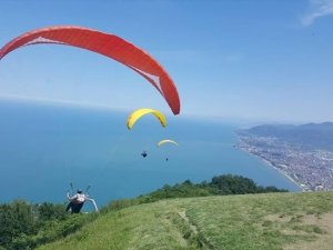 Ordu'da yamaç paraşütü durduruldu