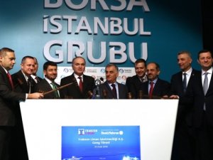 Borsada gong, Trabzon Limanı için çaldı