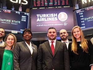 THY, New York borsasında açılış zilini çaldı