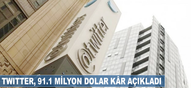 Twitter, ilk kez kârını açıkladı