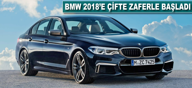 BMW 2018 yılına çifte zaferle başladı