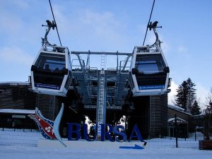 Bursa'da teleferik seferleri iptal edildi