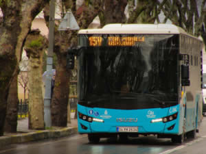 600 Özel Halk Otobüsü kontak kapattı