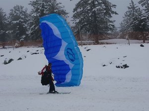 Muratdağı paraşüt merkezi oluyor