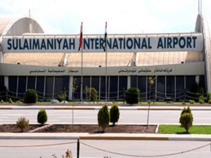 Süleymaniye Havalimanı'ndan ilk uluslararası uçak seferi yapıldı