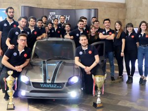 Karadeniz Teknik Üniversitesi öğrencileri hibrit otomobil üretti