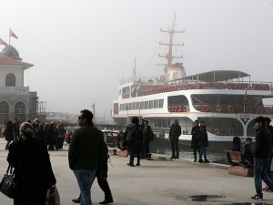 İstanbul'da bazı vapur seferleri iptal edildi