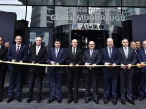 VakıfBank’ın yeni genel müdürlük yerleşkesi açıldı