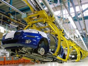 Otomotiv üretimi yüzde 1 arttı