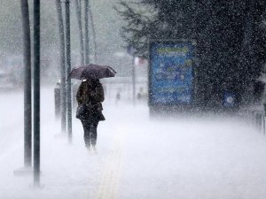 Meteorolojiden sağanak uyarısı