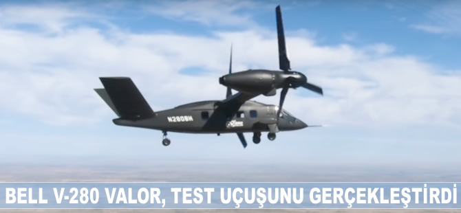 Bell V-280 Valor, test uçuşunu gerçekleştirdi