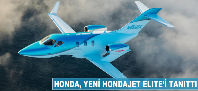Honda, yeni Hondajet Elite'i tanıttı