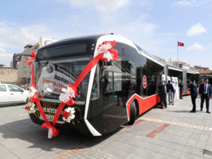 Kayseri elektrikli otobüs ihalesini Bozankaya kazandı