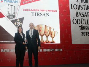 TIRSAN “Yılın Lojistik Dostu Kurumu” ödülünü aldı