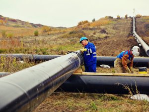 BRUA Doğalgaz Boru Hattı'nın kurulumuna başlandı