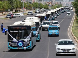 Diyarbakır Belediyesi 50 yeni toplu taşıma aracı aldı
