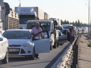 TEM’de 5 araç birbirine girdi