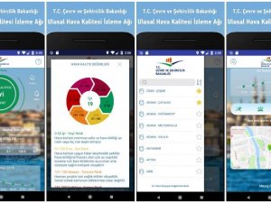 Soluduğumuz havanın kalitesi artık cepte