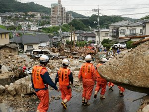 Japonya'daki sel ve toprak kaymalarında ölü sayısı 134'e çıktı