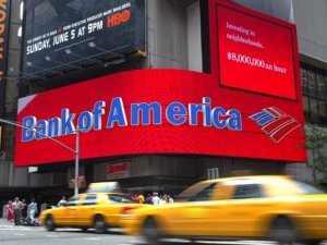Bank of America net kârını yüzde 33 arttırdı