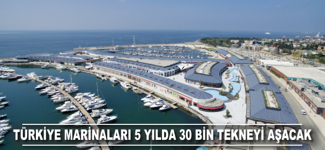 Türkiye marinalarının 5 yılda 30 bin tekneyi aşması bekleniyor