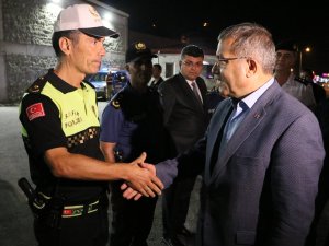 Emniyet Genel Müdürü Uzunkaya Samsun'da trafik denetimlerine katıldı