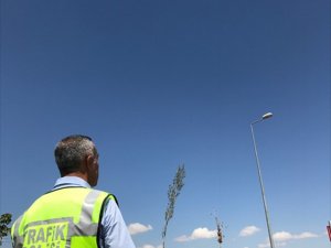 Trafik kazalarına karşı drone'lu denetim yapılıyor