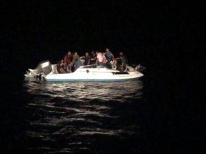Suriyeli göçmen taşıyan tekne tespit edildi