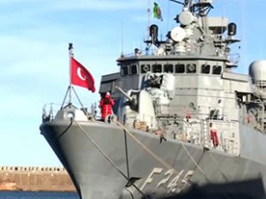 TCG Oruç Reis Fırkateyni, Cezayir’e demirledi